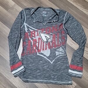 Arizona Cardinals Long Sleeve Shirt Size SMALL